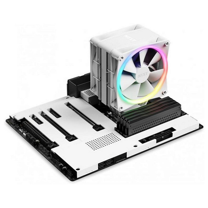 Кулер процессорный NZXT T120 RGB White (RC-TR120-W1)