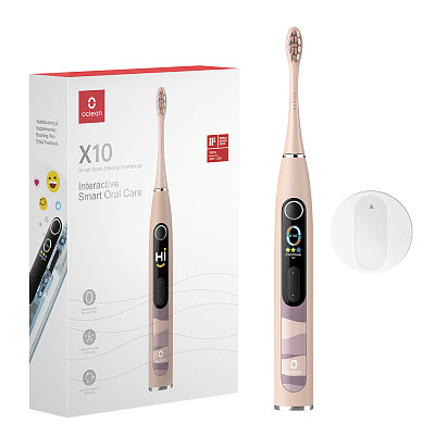 Електрична зубна щітка Oclean X10 Pink - рожева