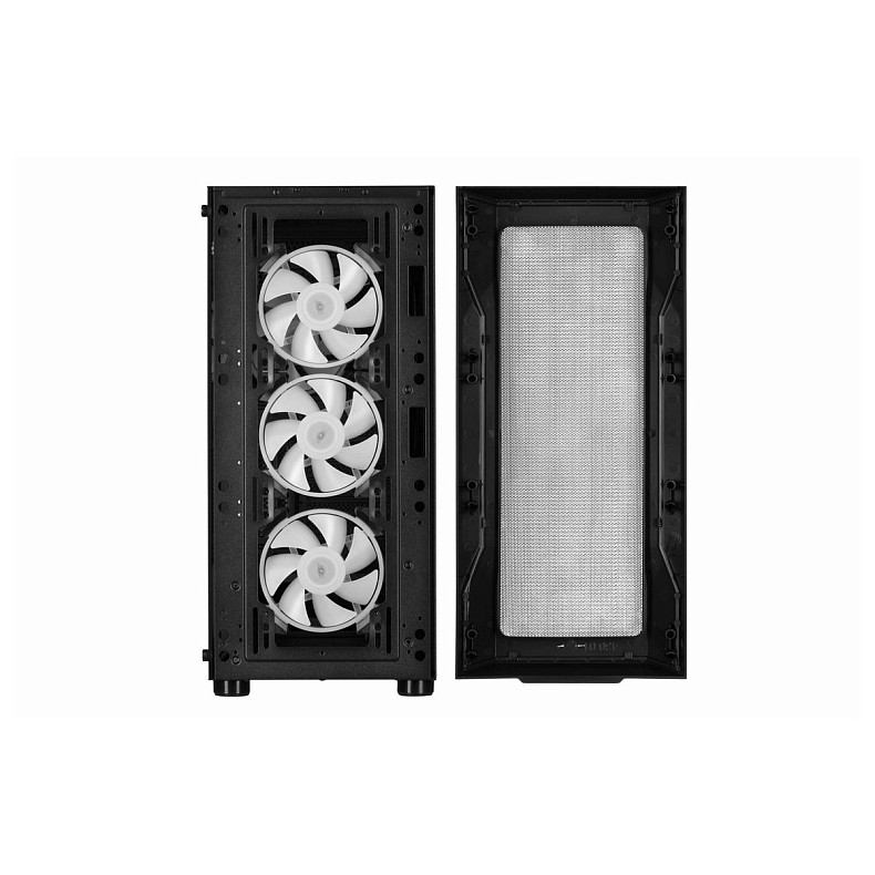 Корпус 2E Gaming Splendor G4301, без БП, 2xUSB 3.0, 1xUSB Type-C, 4x120mm ARGB, controller with remote
