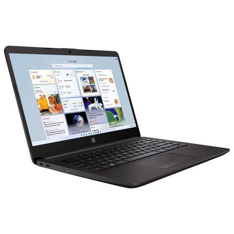 Ноутбук HP 240R-G9 14" FHD IPS AG, Intel 3-100U, 16GB, F512GB, UMA, DOS, чорний