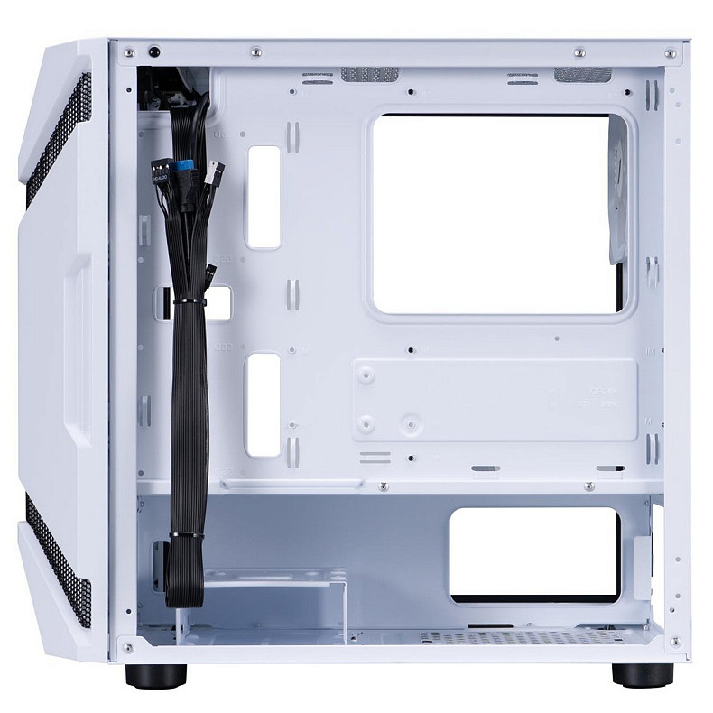 Корпус 1stPlayer D3-A-WH-1F7-14-W-1F7-W White без БП