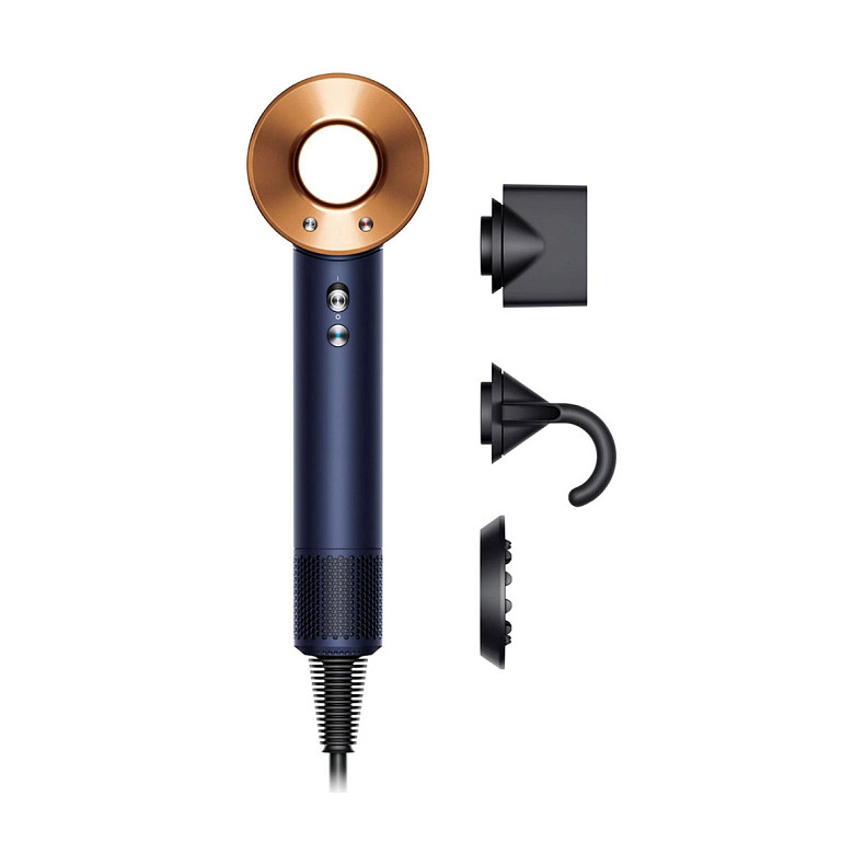 Фэн Dyson Supersonic HD07 Straight/Wavy Prussian Blue/Rich Copper (113277-01)