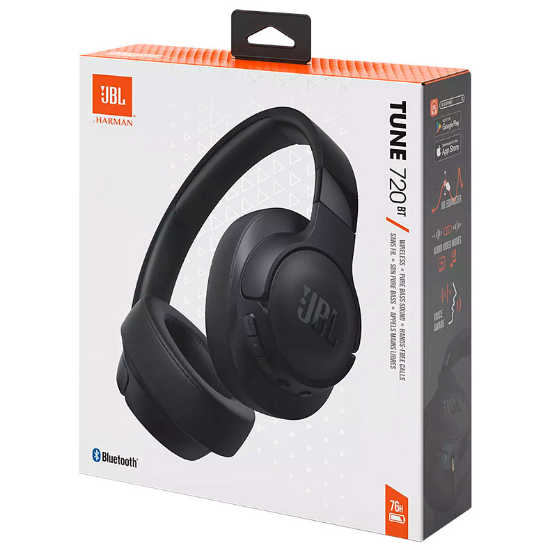 Навушники JBL Tune 720BT Black (JBLT720BTBLK)