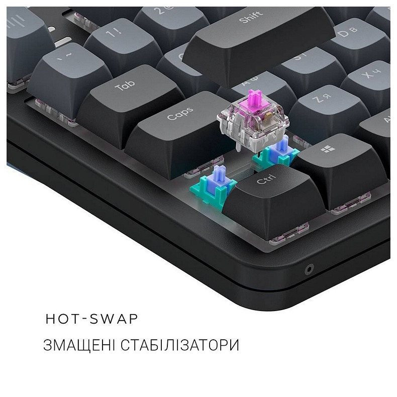 Клавиатура Dark Project ALU87 Midnight Black (DPKB_MIDNIGHT_87_ANSI_UA)