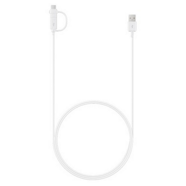 Кабель Samsung USB Combo Type-C&Micro USB, 1.5m White