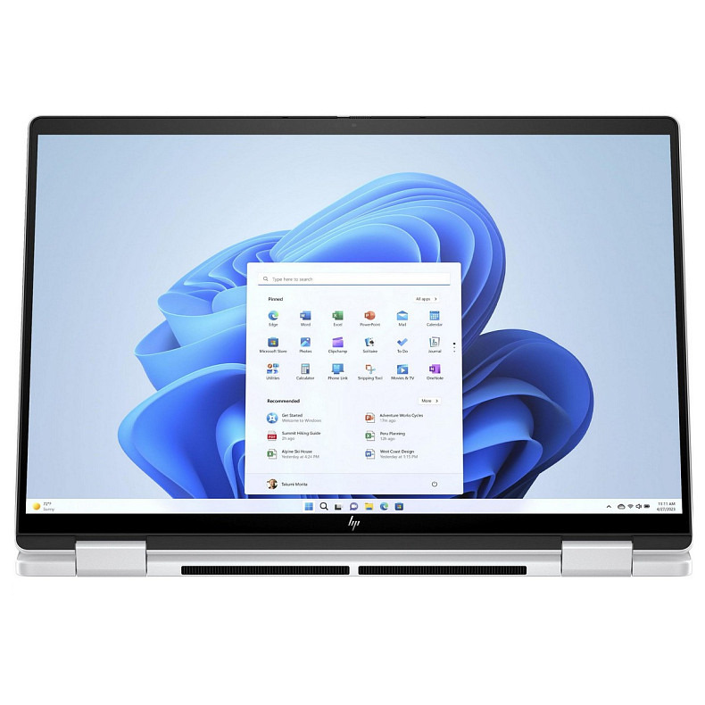 Ноутбук HP ENVY x360 14-fa0005ua 14" WUXGA IPS Touch, AMD R5-8640HS, 16GB, F512GB, UMA, Win11, срібл