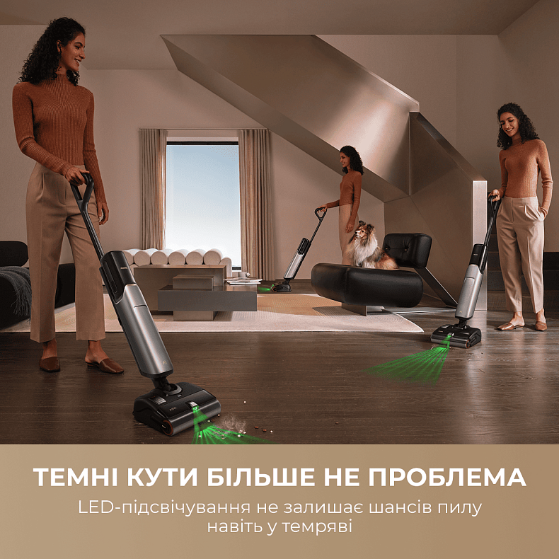 Беспроводной моющий пылесос MOVA X4 Mix