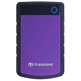 Жорсткий диск TRANSCEND StoreJet 2.5 USB 3.0 2TB H Purple (TS2TSJ25H3P)