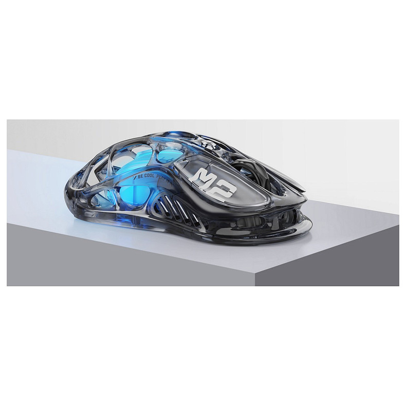 Миша GravaStar Mercury M2, BT/WL/USB-A, RGB, чорно-прозорий