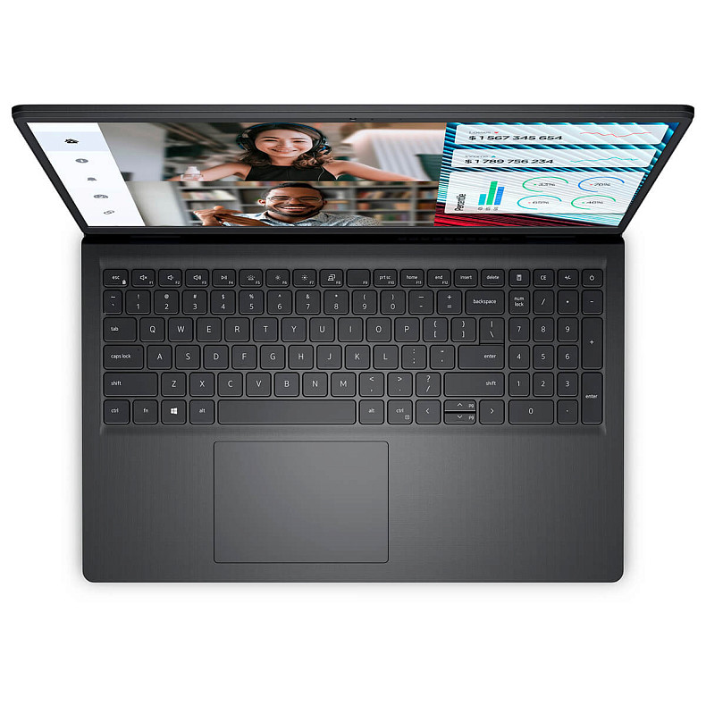 Ноутбук Dell Vostro 3520 15.6" FHD AG, Intel i3-1115G4, 8GB, F256GB, UMA, Win11P, черный (N2061PVNB3520GE_W11P)