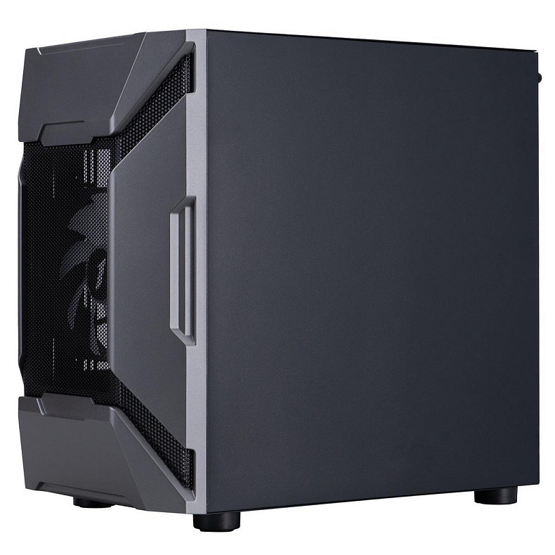 Корпус 1stPlayer D3-A-BK-1F7-14-1F7 Black без БП