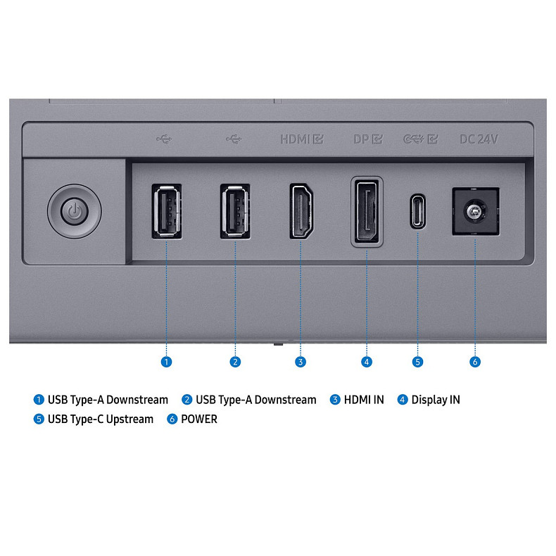Монитор Samsung 32"S32FM902 HDMI, USB, Bluetooth, OLED, 3840x2160, 165Hz, 0.03ms, HDR10+