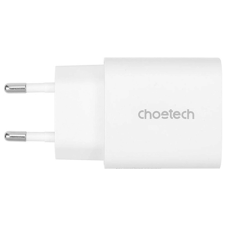 МережевийзаряднийпристрійChoetechUSBType-C,20W,PD3.0,QC3.0(Q5004)