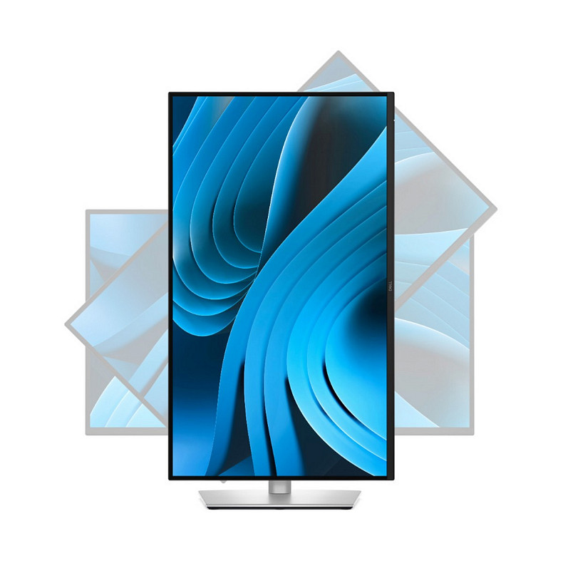 Монитор DELL 27" P2725D HDMI, DP, USB, IPS, 2560x1440, 100Hz, sRGB 99%, Pivot