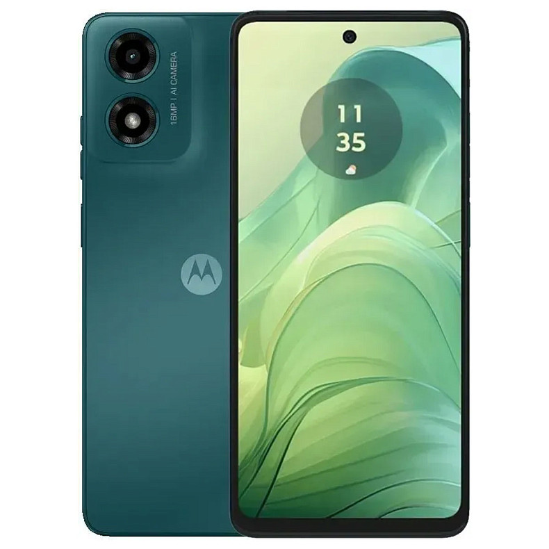 Смартфон Motorola Moto G04 4/64GB Sea Green (PB150016UA)