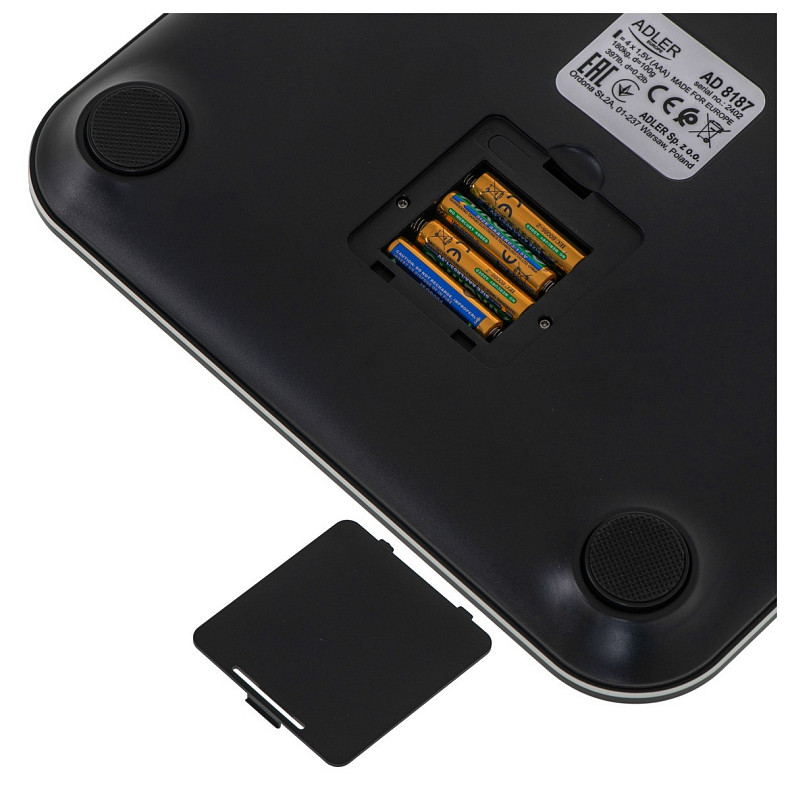 Ваги напольні Adler AD 8187 black