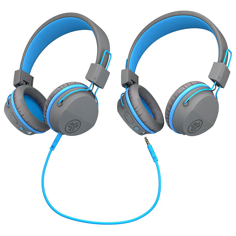Наушники JLAB JBuddies Studio Blue (IEUHBSTUDIORGRYBLU4)