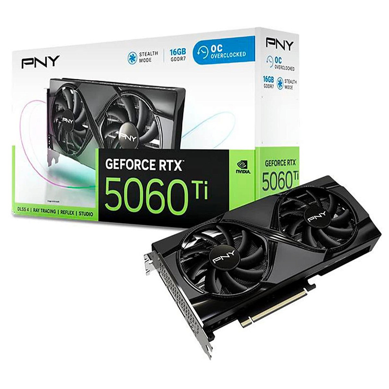 Видеокарта PNY RTX 5060 Ti 16GB GDDR7 PCIe16 (VCG5060T16DFXPB1-O)