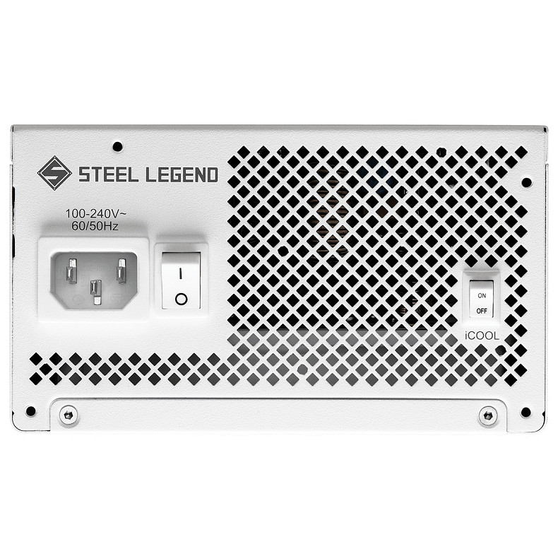 Блок питания ASRock SteelLegend White SL-1000GW ATX 3.1 135mm, 80+ Gold, Fully Modular