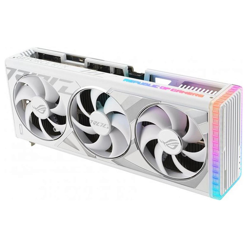 Видеокарта GeForce RTX 4090 24GB GDDR6X ROG Strix Gaming OC White Edition Asus (ROG-STRIX-RTX4090-O24G-WH