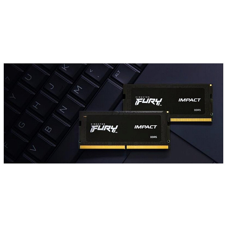 ОЗП DDR5 2x16GB/5600 Kingston Fury Impact (KF556S40IBK2-32)