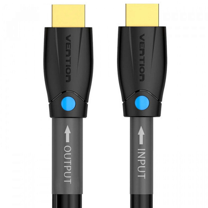 Кабель HDMI M - M,10.0 м, V2.0, Engineering 4K 60Гц 18Gbps HD 7.1  PVC Black Vention