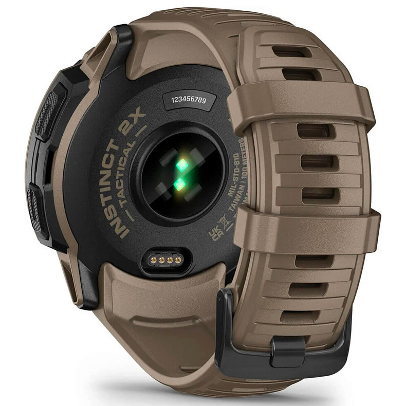 Спортивные часы GARMIN Instinct 2x Solar Tactical Coyote Tan