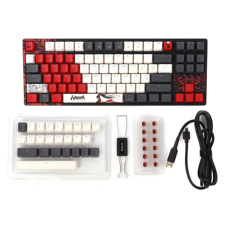 Клавіатура Bloody S87 Naraka