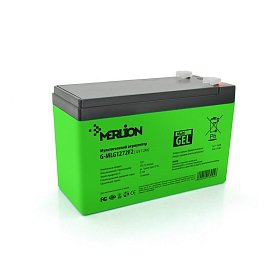 Аккумуляторная батарея Merlion 12V 7.2AH Green AGM (G-MLG1272F2/13945)