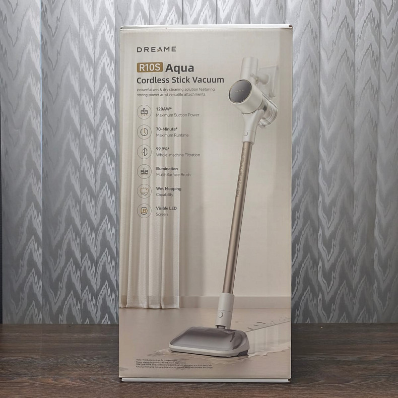 Аккумуляторный моющий пылесос Dreame R10s Aqua - Уценка