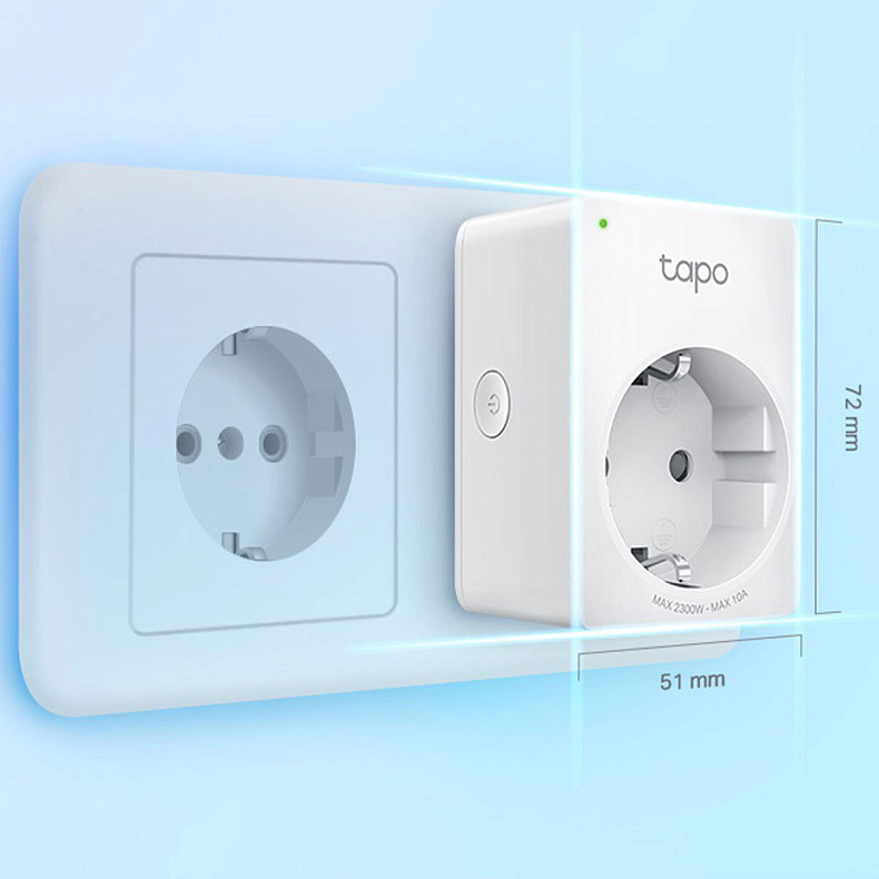 Розумна міні Wi-Fi розетка 802.11n Tapo P100(1-pack)