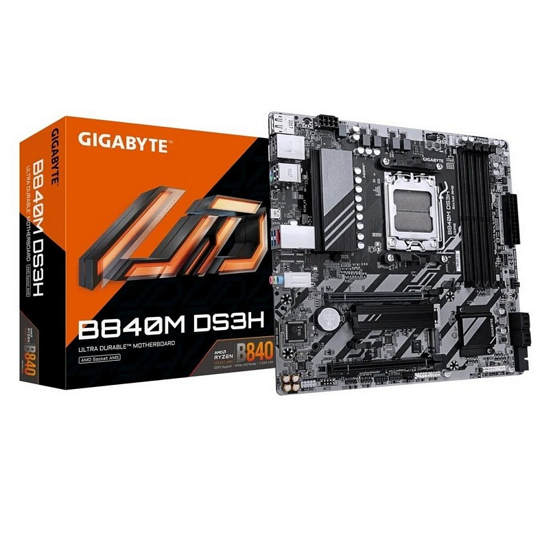 Материнська плата Gigabyte B840M DS3H Socket AM5