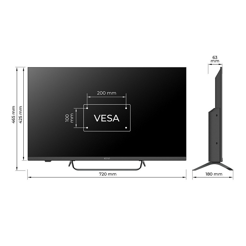 Телевизор Kivi 32F760QB