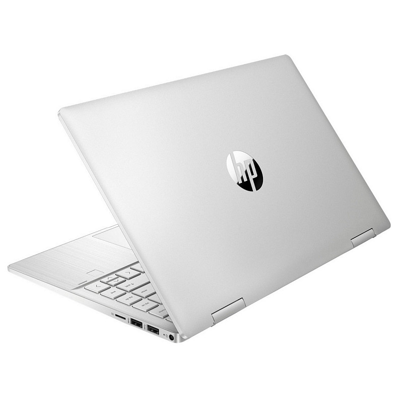 Ноутбук HP Pavilion x360 14-ek2015ua 14"FHD IPS Ts,300n/Core5-120U(4.6)/16Gb/SSD512Gb/Intl Gr/DOS/Сріблястий