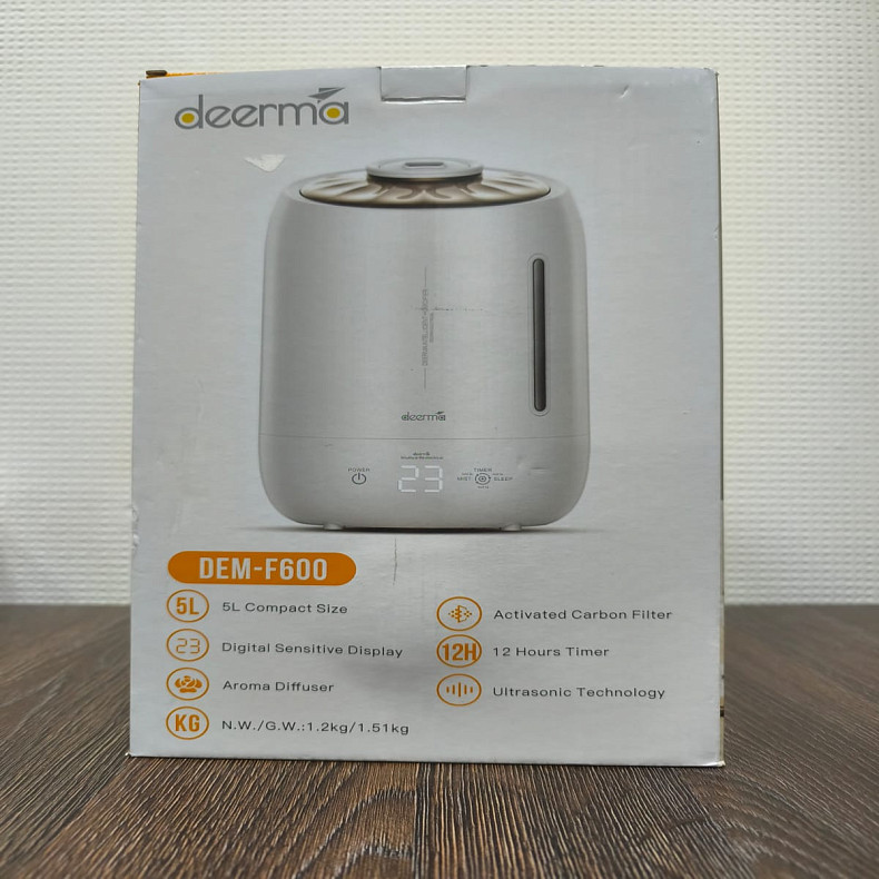 Увлажнитель воздуха Deerma Humidifier 5L White (DEM-F600) - Повреждена упаковка