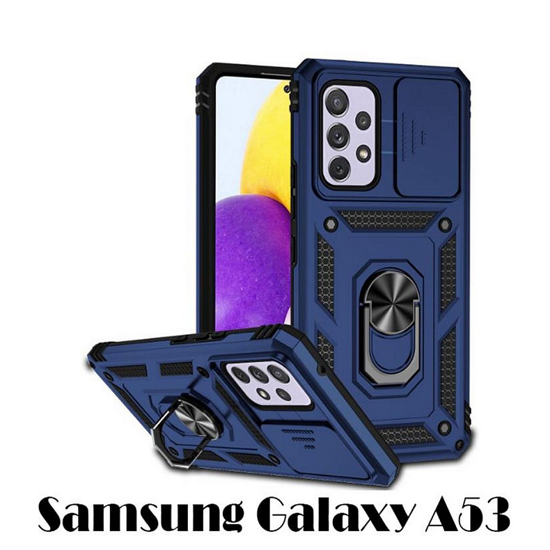 Чохол-накладка BeCover Military для Samsung Galaxy A53 SM-A536 Blue (707378)