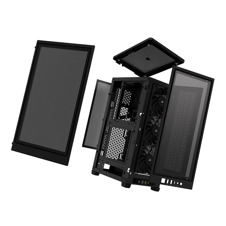 Корпус Corsair 2000D Airflow Black (CC-9011244-WW) без БП