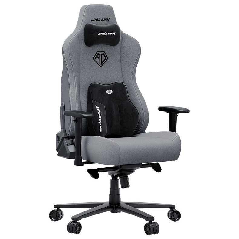 Крісло ігрове Anda Seat Novis Plus Fabric Grey Size XL