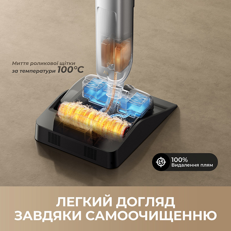 Бездротовий миючий пилосос MOVA X4 Pro