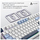 Клавиатура Ajazz AK870 V2 Flying Fish Switch White USB-C (AK870-V2-FF-BWB)