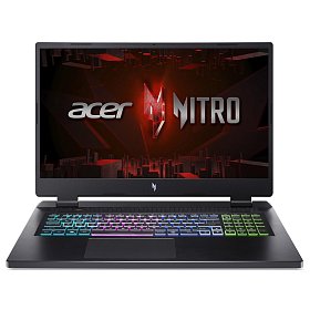 Ноутбук Acer Nitro 17 AN17-41 17.3" QHD IPS, AMD R7-7735HS, 16GB, F1024GB, NVD4050-6, Lin, черный (NH.QL1EU.001)
