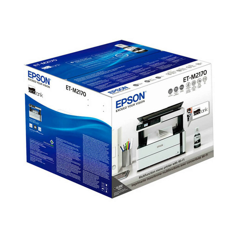 МФУ Epson M2170 Фабрика печати c WI-FI (C11CH43404)