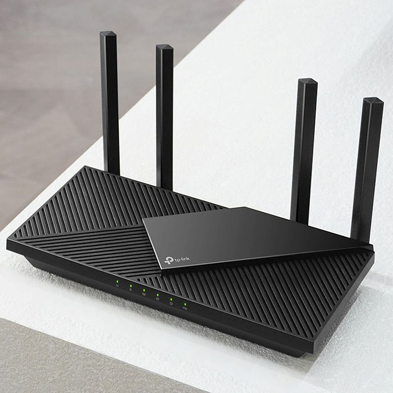 Wi-Fi Роутер TP-LINK ARCHER AX55 Pro AX3000 3xGE LAN 1xGE WAN/LAN 1x2.5GE WAN/LAN 1xUSB 3.0 MU-MIMO