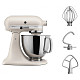 Кухонный комбайн KitchenAid Artisan 4,8 л 5KSM125EMH с откидным блоком, цвет молочный коктель