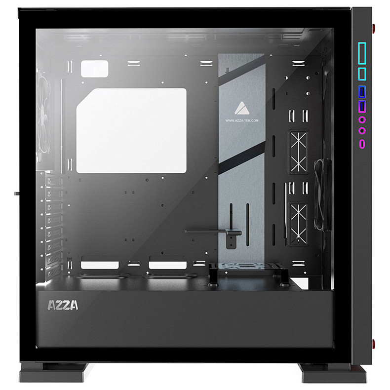 Корпус AZZA ATX ZIRCON BLACK CSAZ-7000B