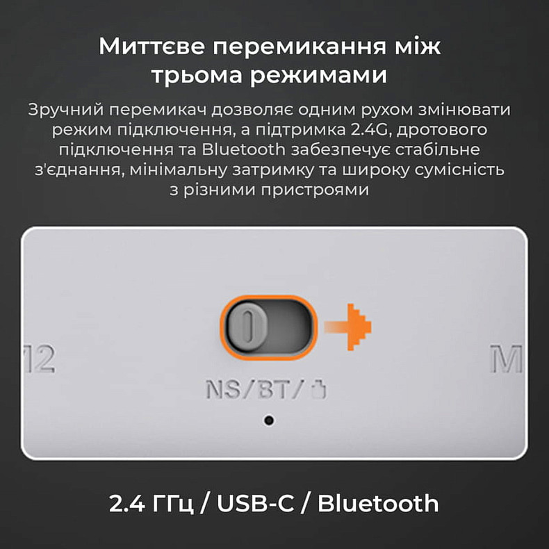 Беспроводной геймпад Ajazz GP100 White (GP100-W)