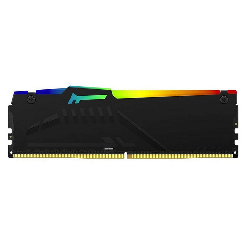 ОЗП Kingston Fury Beast DDR5 64GB 2x32GB 5600 RGB Black (KF556C36BBE2AK2-64)