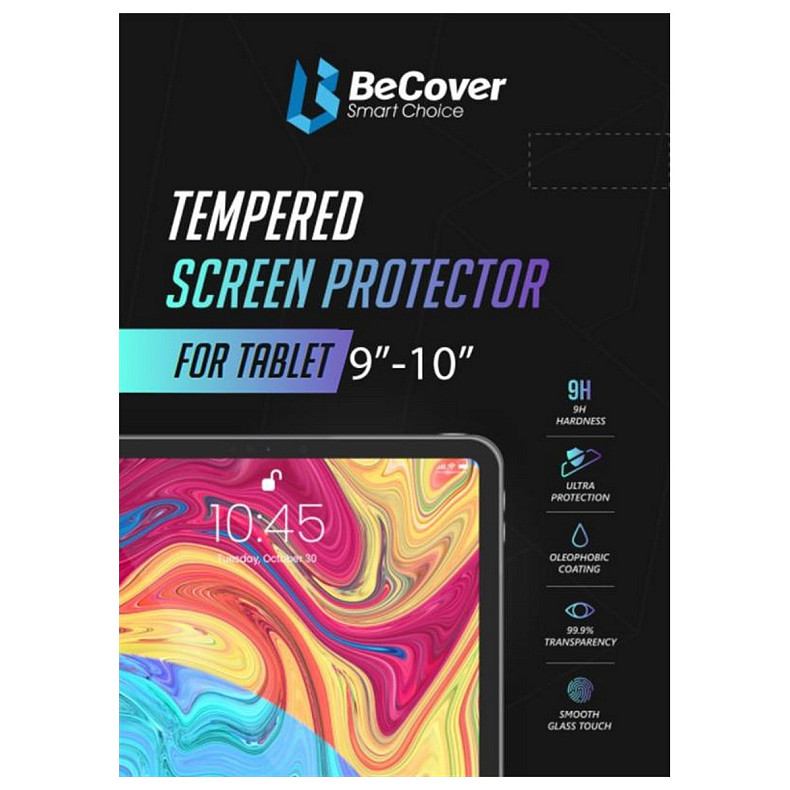 Защитное стекло BeCover для Samsung Galaxy Tab A8 SM-X200/SM-X205 (707201)