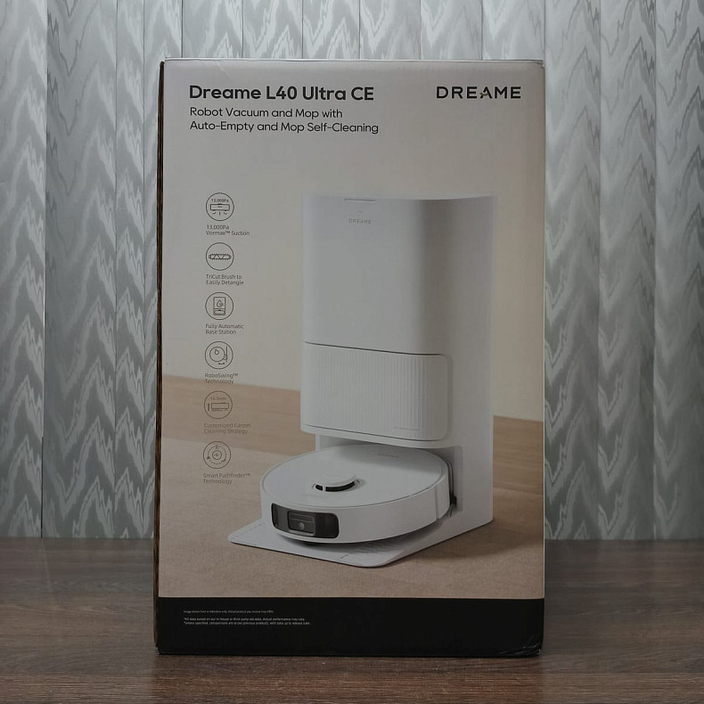 Робот-пилосос миючий Dreame L40 Ultra CE White - Уцінка