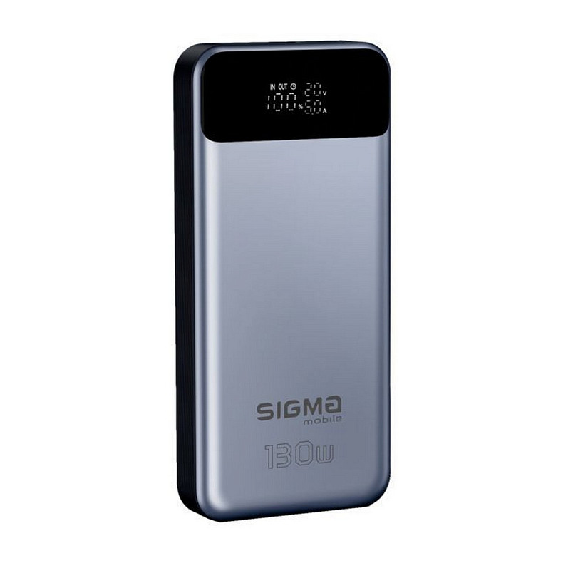 Универсальная мобильная батарея Sigma mobile X-Power SI30A7QLX 30000mAh Silver (4827798479117)